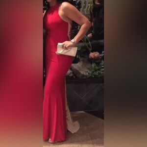 Xcite Prom Red and White Dress